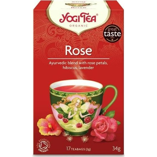Yogi Tea® Rózsa bio tea (17 filter)