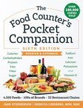 The Food Counter's Pocket Companion, Sixth Edition: Calories, Carbohydrates, Protein, Fats, Fiber, Sugar, Sodium, Iron, Calcium, Potassium, and Vitami - Paperback