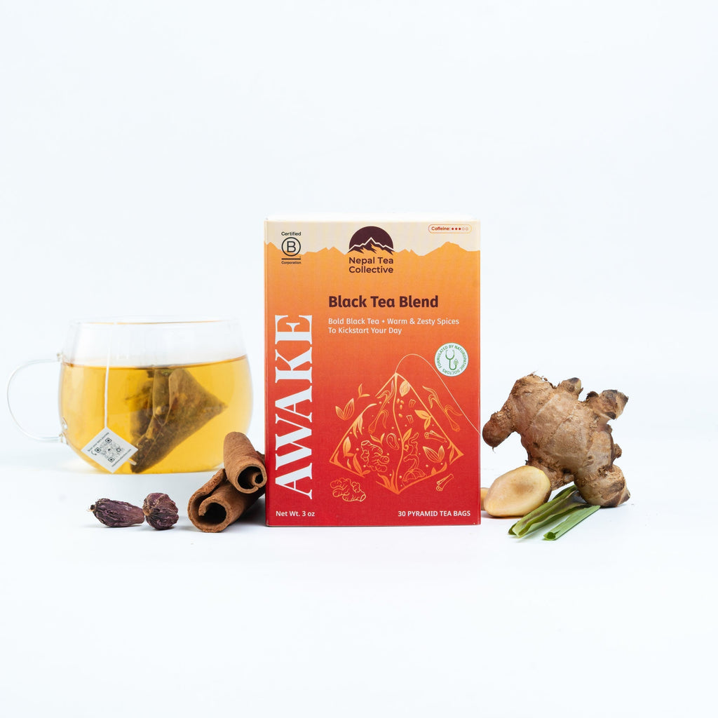 Awake (Black Tea Blend) - Tea Bags (Set of 6) | Wholesale