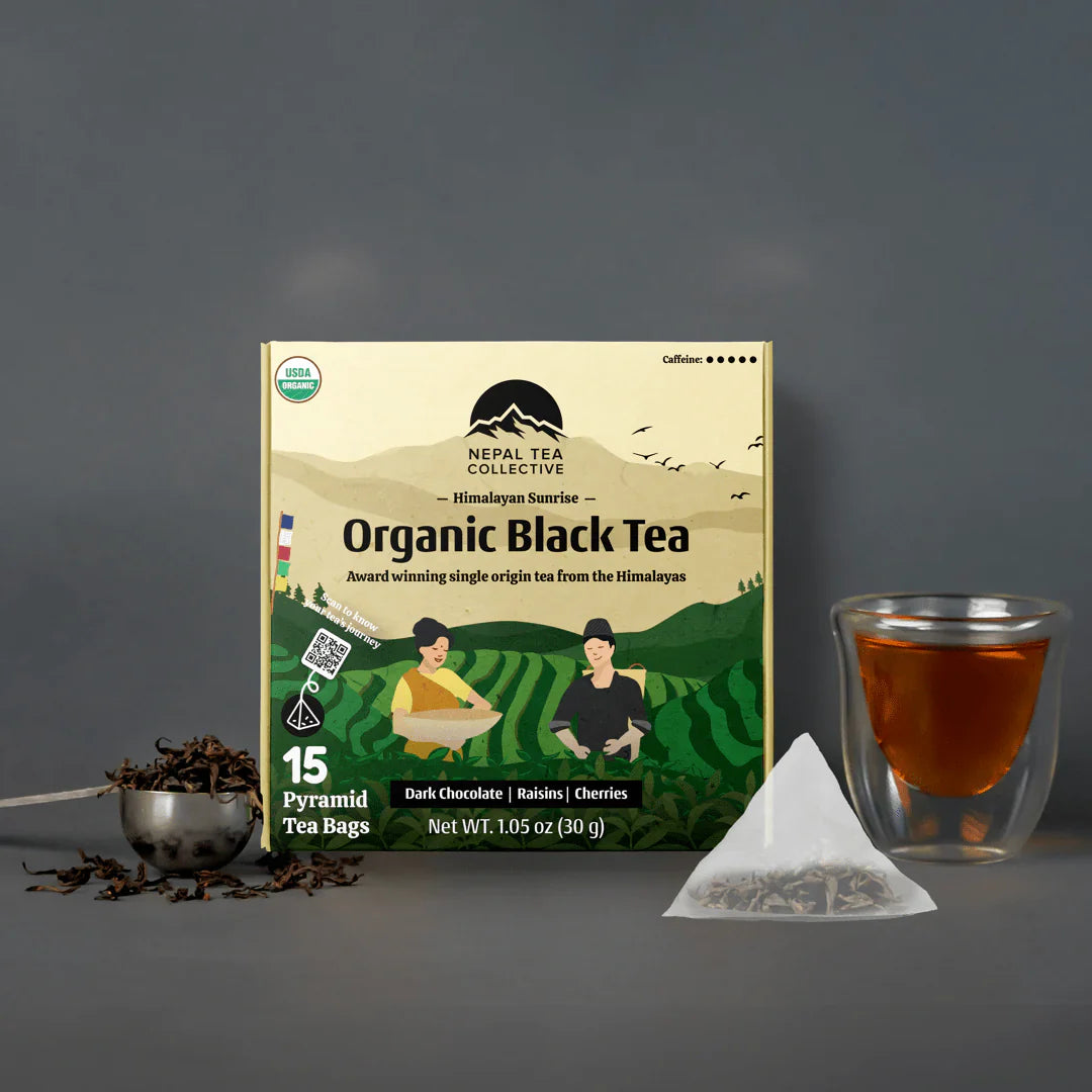 Himalayan Sunrise (Organic Black Tea) - Tea Bags (Set of 6) | Wholesale