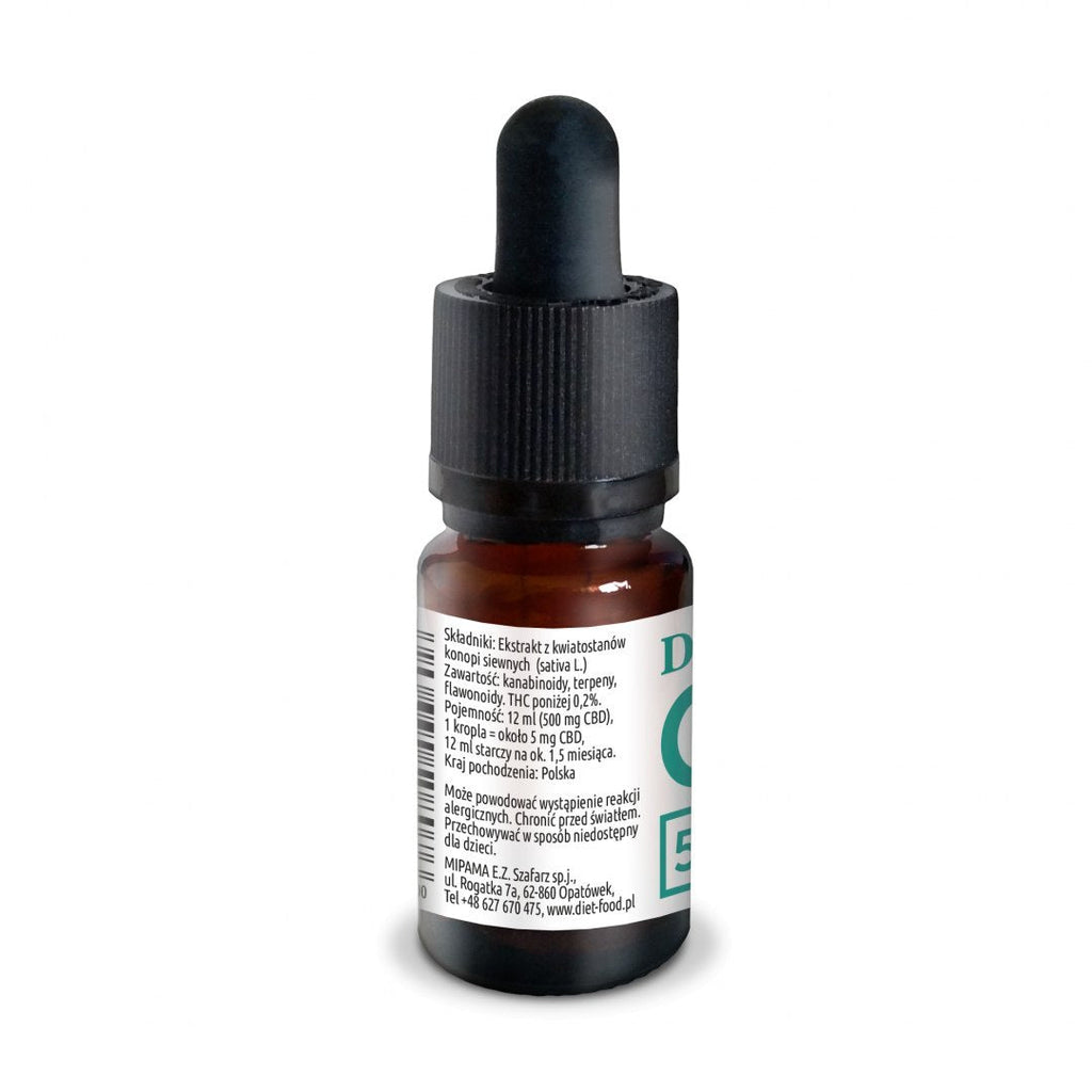 CBD OIL 5% - Hemp flower extract