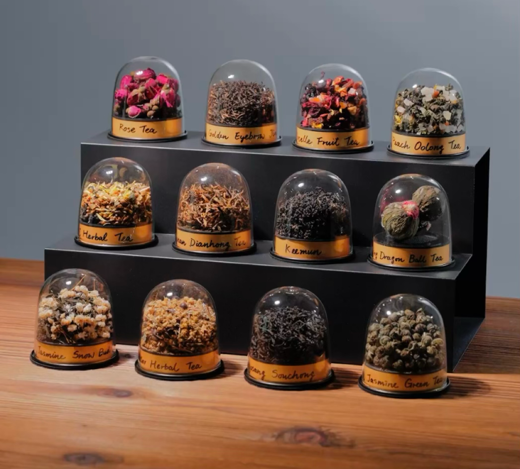 Tea Aroma Smell Cup - Loose Leaf Tea Display : 6pcs Tea Scent Set
