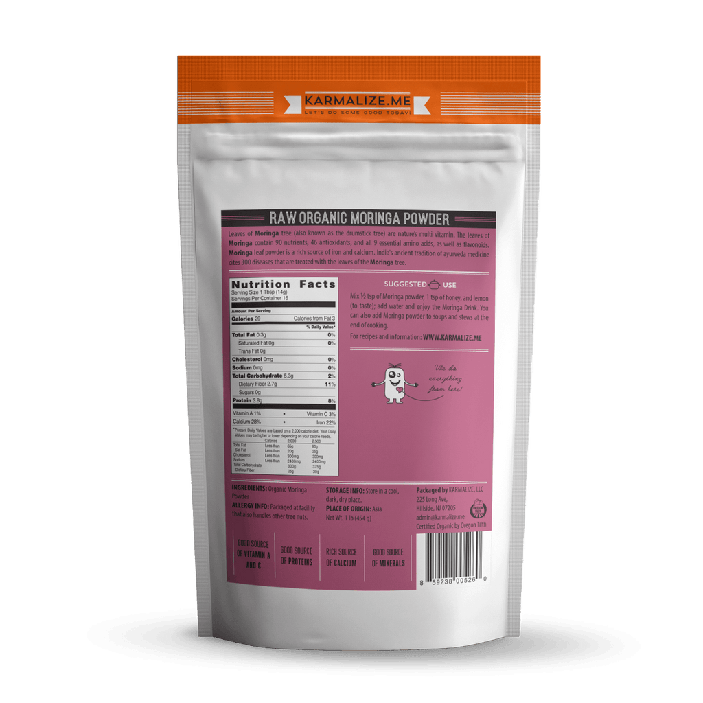 Organic Moringa Powder
