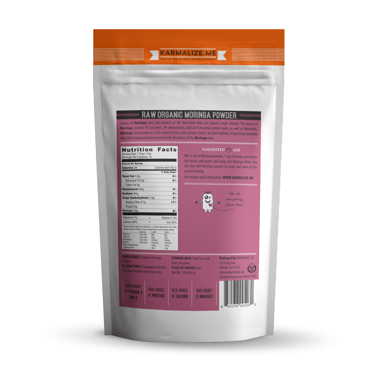 Organic Moringa Powder