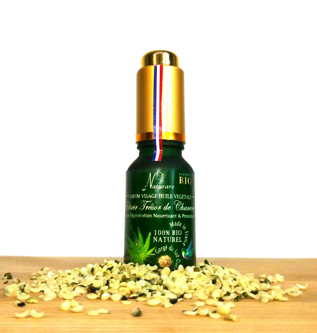 DROP - ORGANIC HEMP TREASURE ELIXIR - Vegetable Oil, Food Supplement