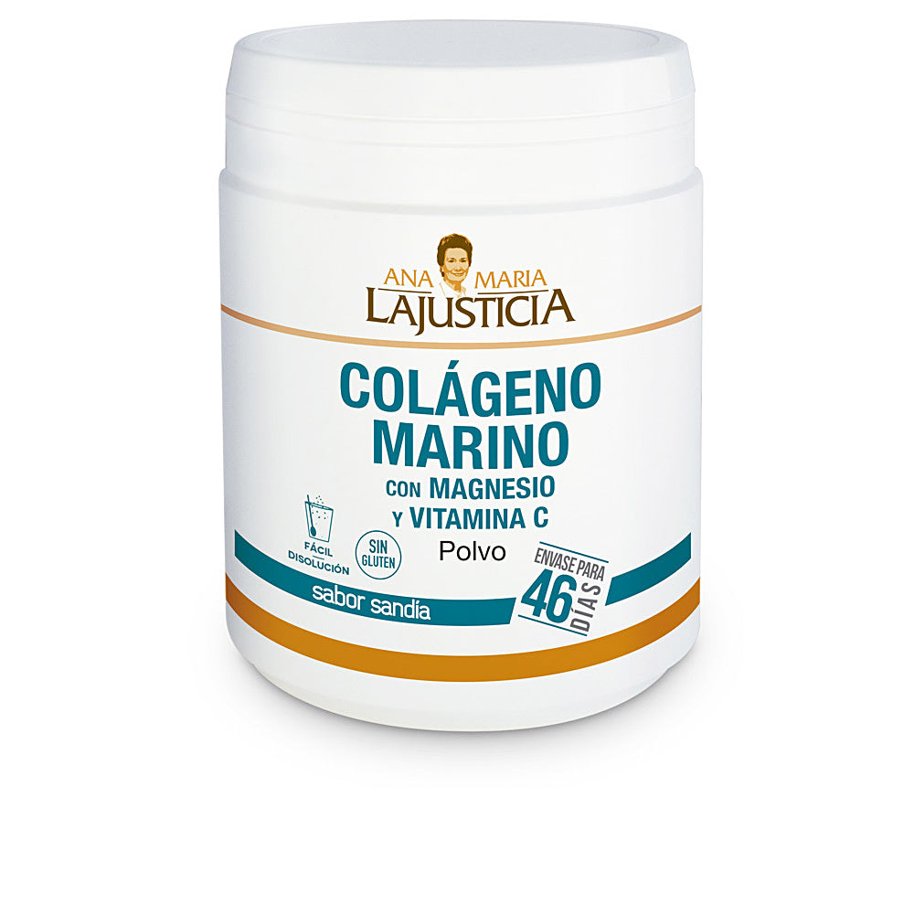 Marine collagen with magnesium and vitamin C, watermelon flavor, powder 135 g